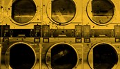 Washing machine on top of each other