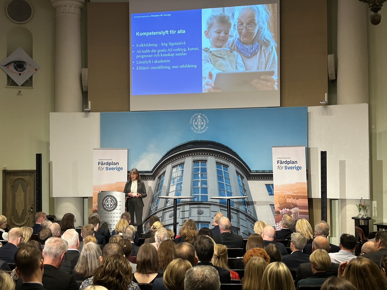 Presentation in auditorium