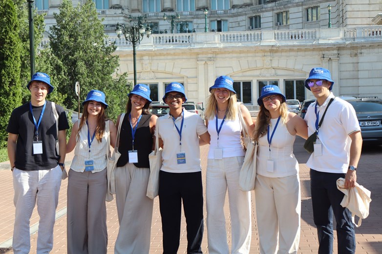 CIVICA students at European Week 2025