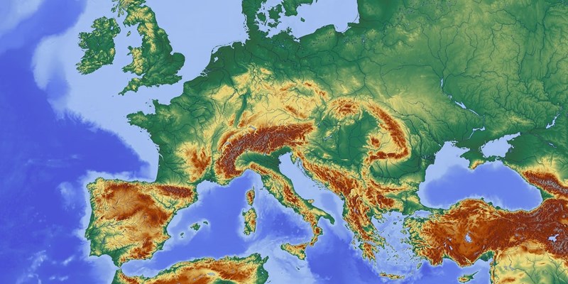 Map of Eastern Europe