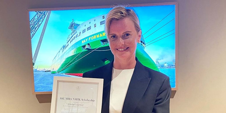 SSE MBA NSHK scholarship recipient ELisabet Liljeblad