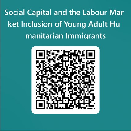 QRCode for Social Capital and the Labour Market Inclusion of Young Adult Humanitarian Immigrants-2.png