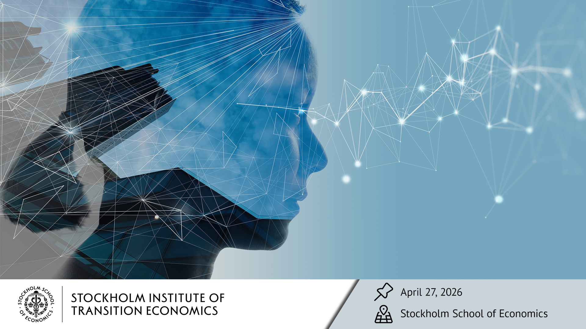 Double exposure of businesswoman and cityscape with Wireless network and Connection technology.