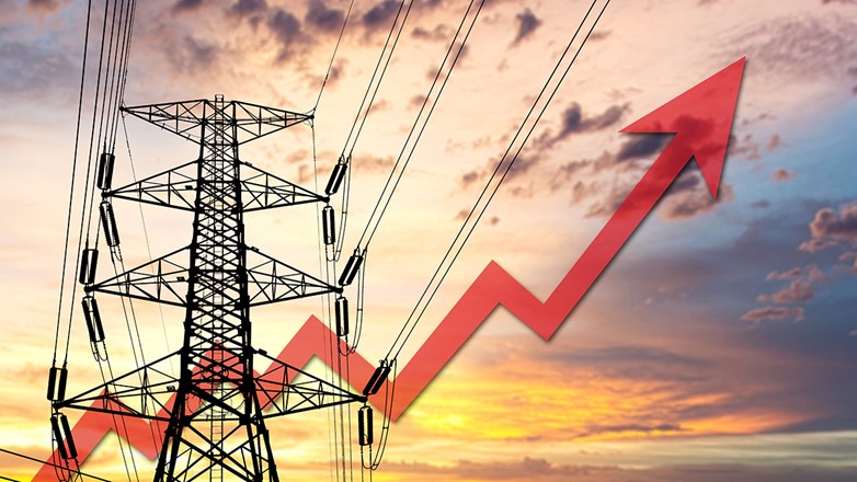 The concept of the energy crisis and the increasing demand for electricity. shortage of electricity. / Konceptet med energikrisen och den ökande efterfrågan på el. brist på el.