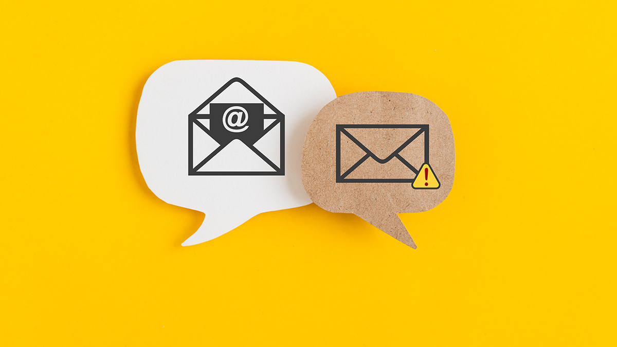 New important email notification concept for business e-mail communication and digital marketing. Inbox receiving electronic message alert