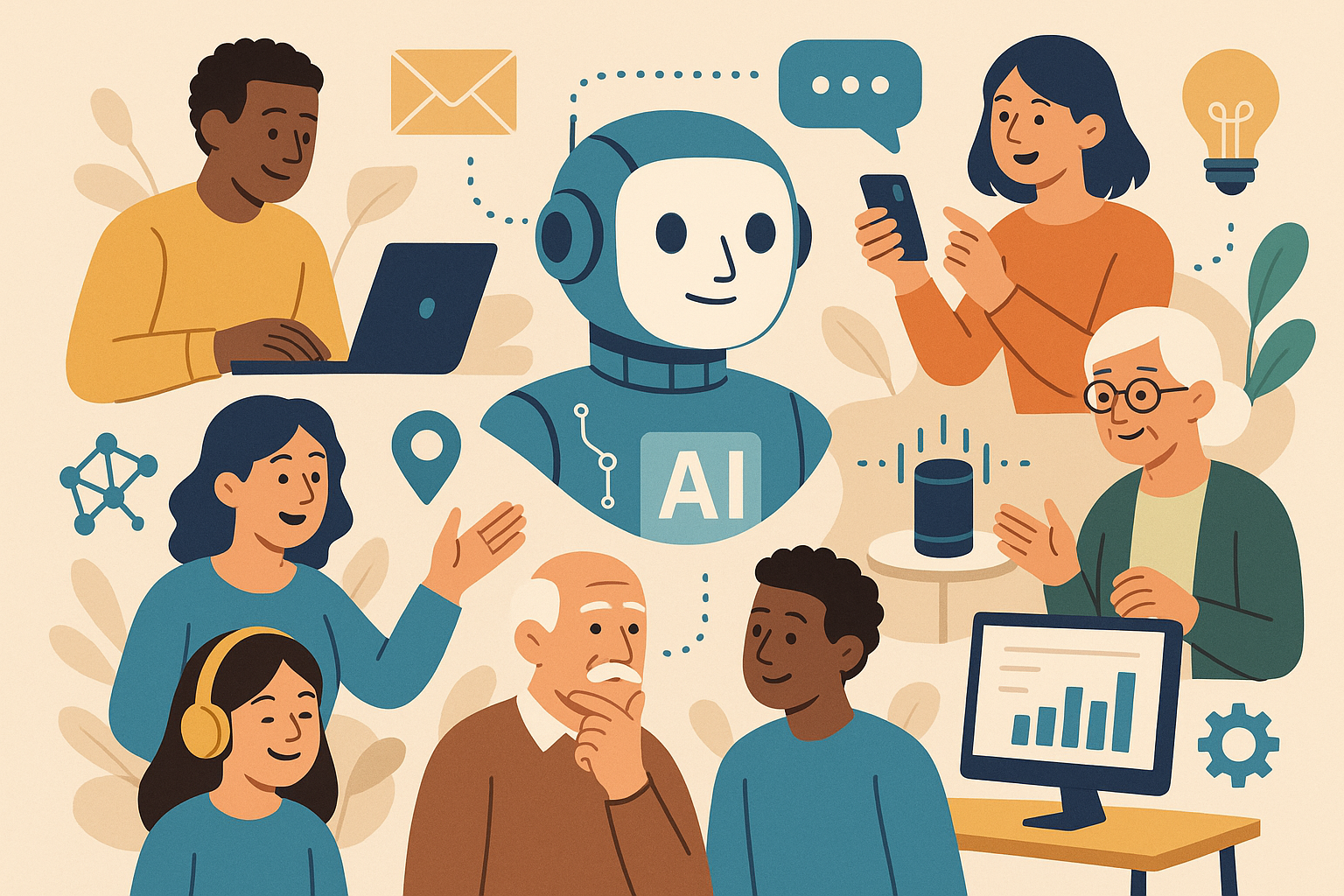 Illustration of AI developments by Sora