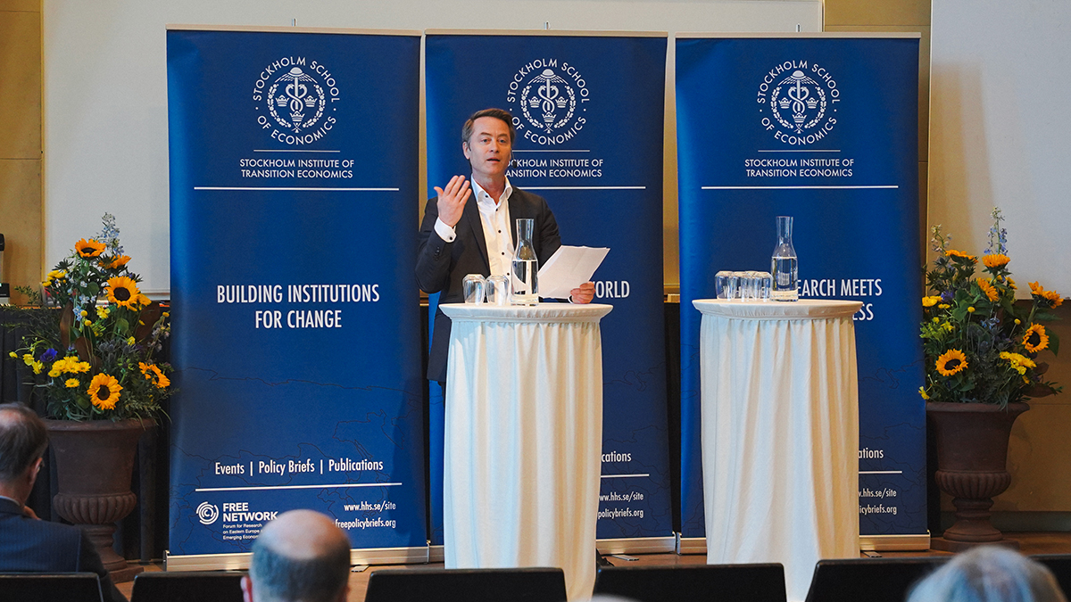 Photo of Torbjörn Becker, Director of SITE