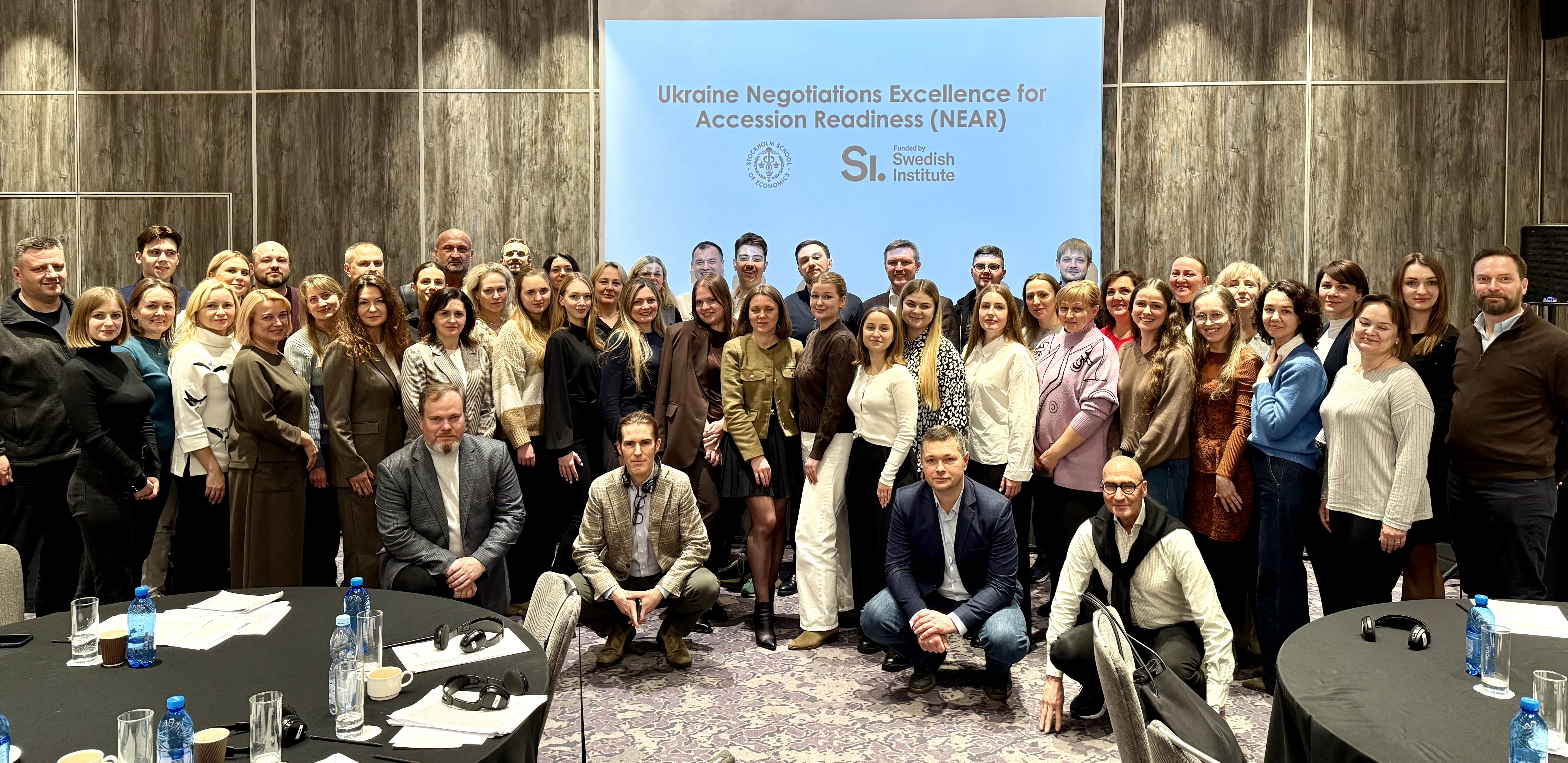 First group of Ukrainian government participants