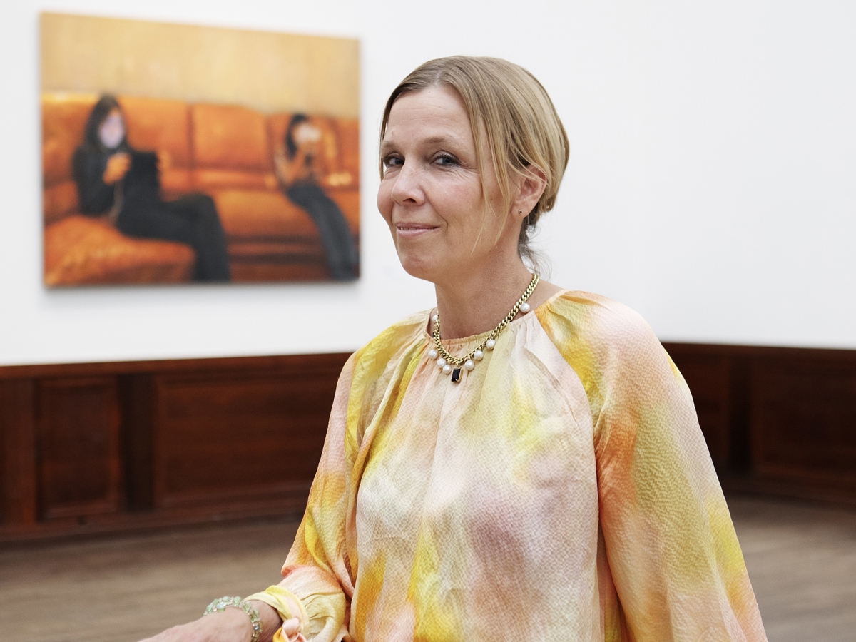 Photo of Joanna Sandell Wright, Director of Liljevalchs.