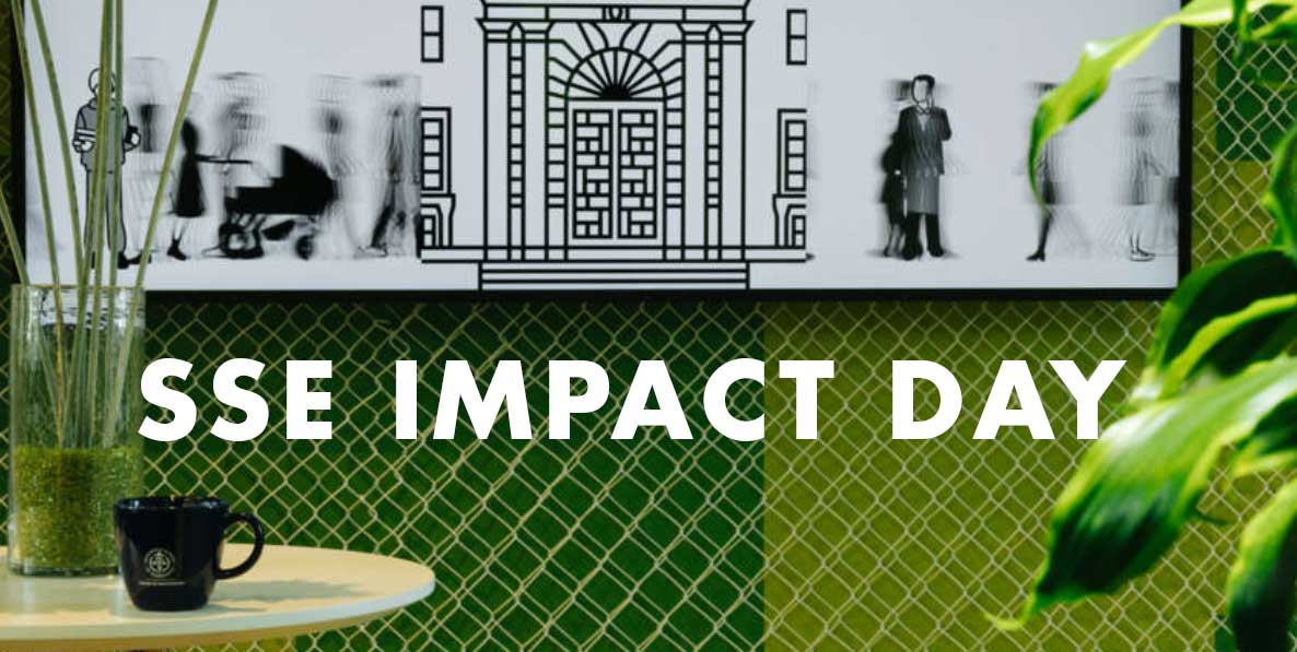 SSE Impact Day with Green background