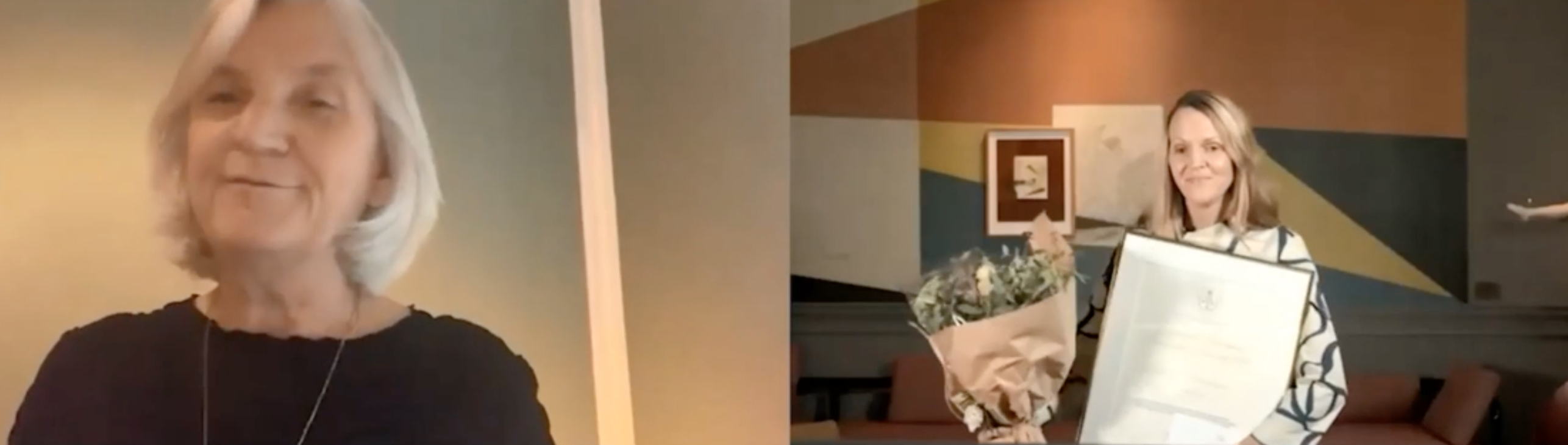 Marie Ehrling and Martina Björkman Nyqvist