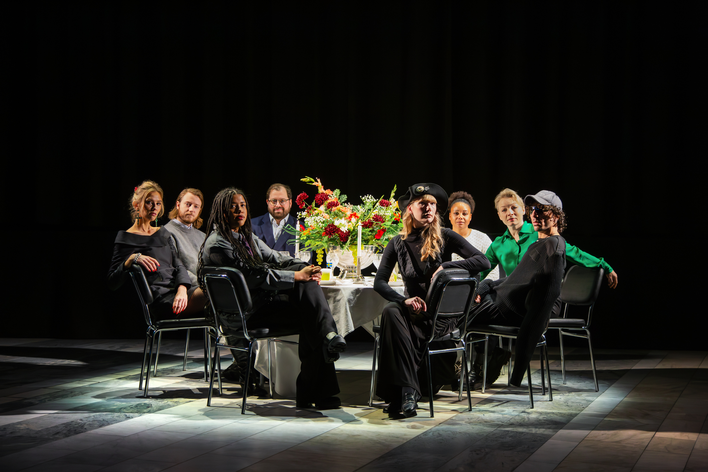 Middagsbordet på Kulturhuset