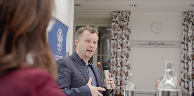 Photo of Tymofiy Mylovanov, President of KSE