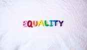 Picture of the word EQUALITY