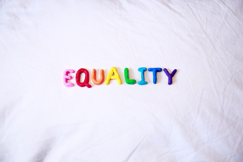 Picture of the word EQUALITY