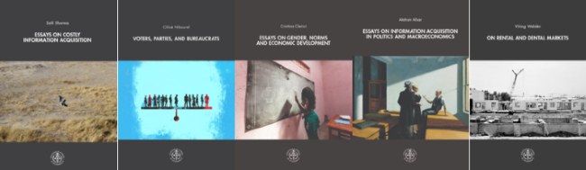 Picture of all dissertation covers