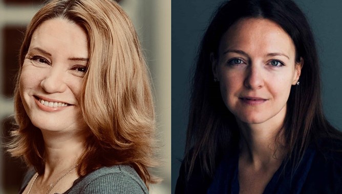 Katja Einola and Violetta Khoreva