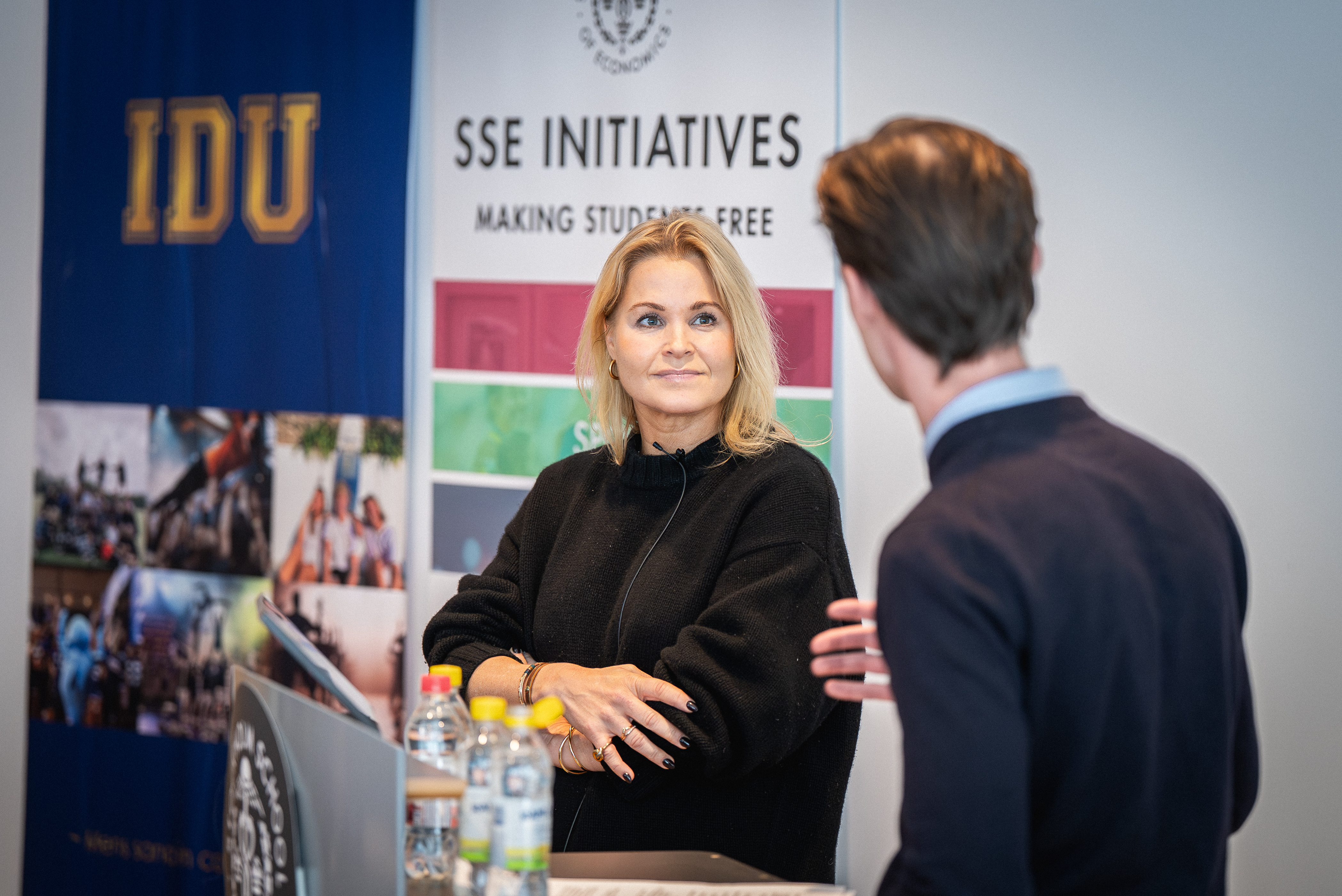 Anna Stenberg During the Sport Talk