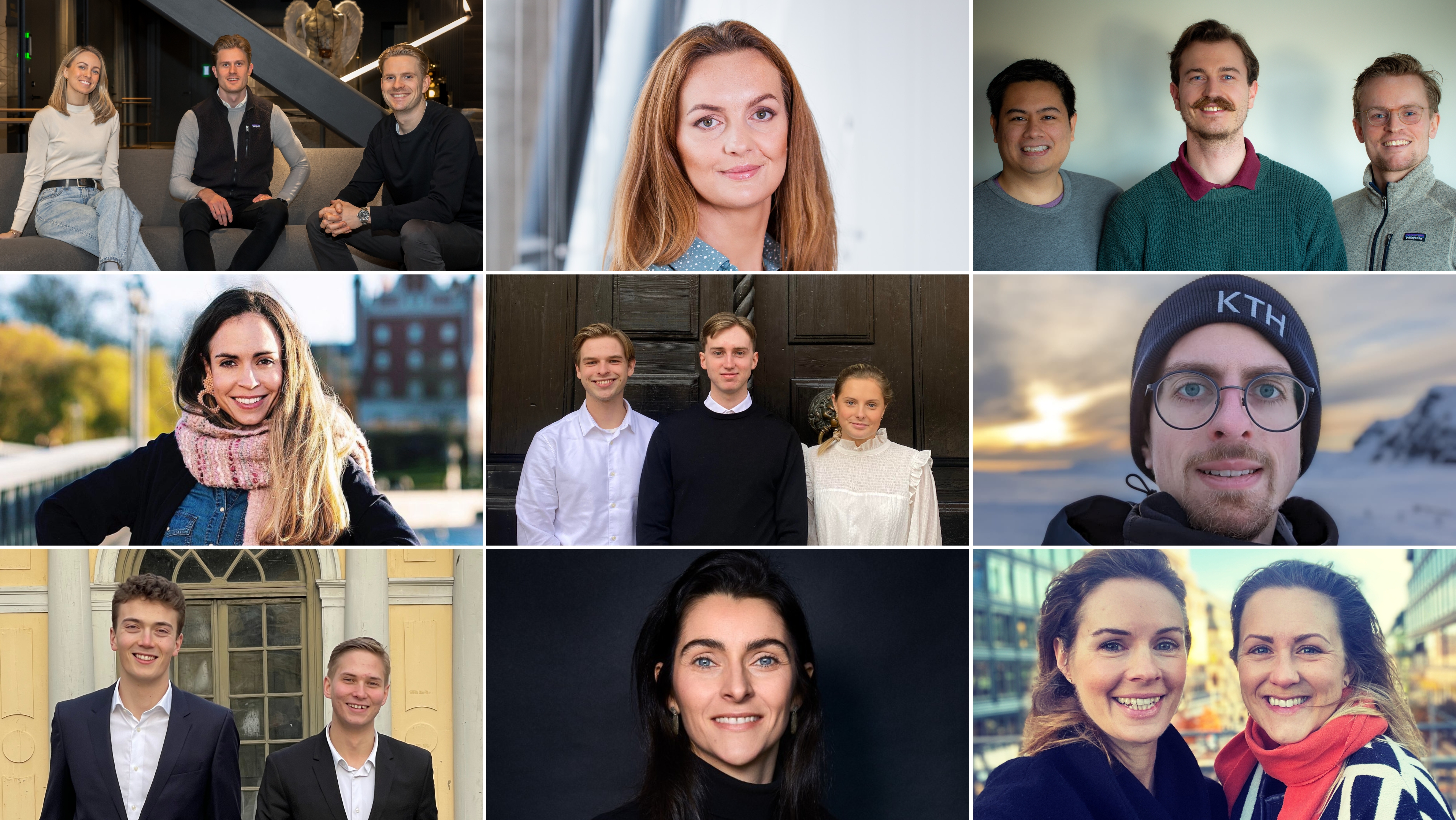 Startup founders from SSE Business Lab