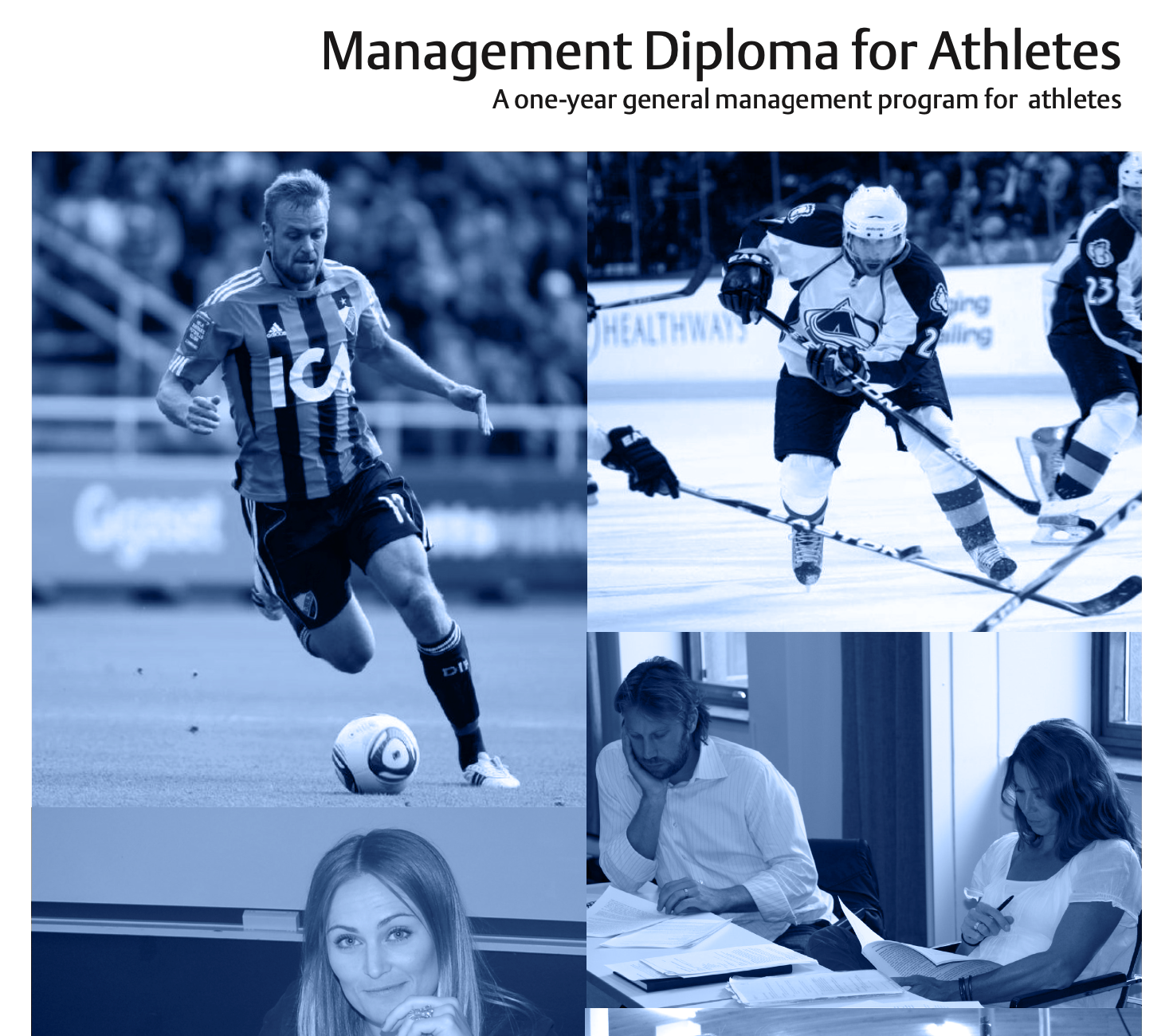 collection of sports people footballer and hockey can be seen