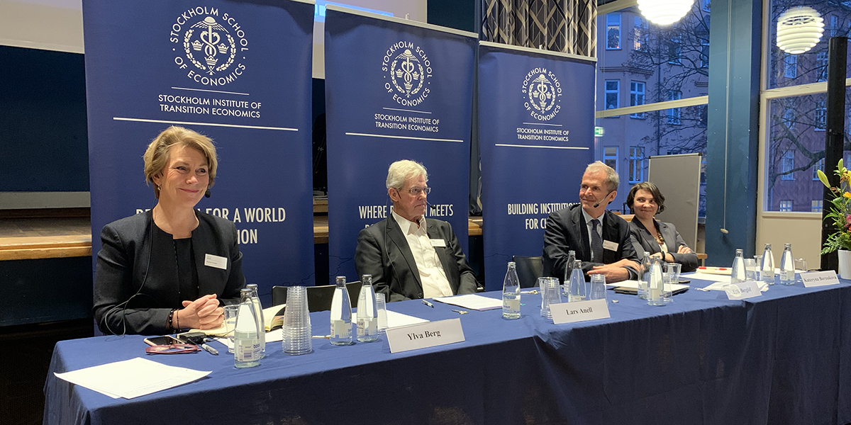 Speakers during the Q & A session at Development Day 2019