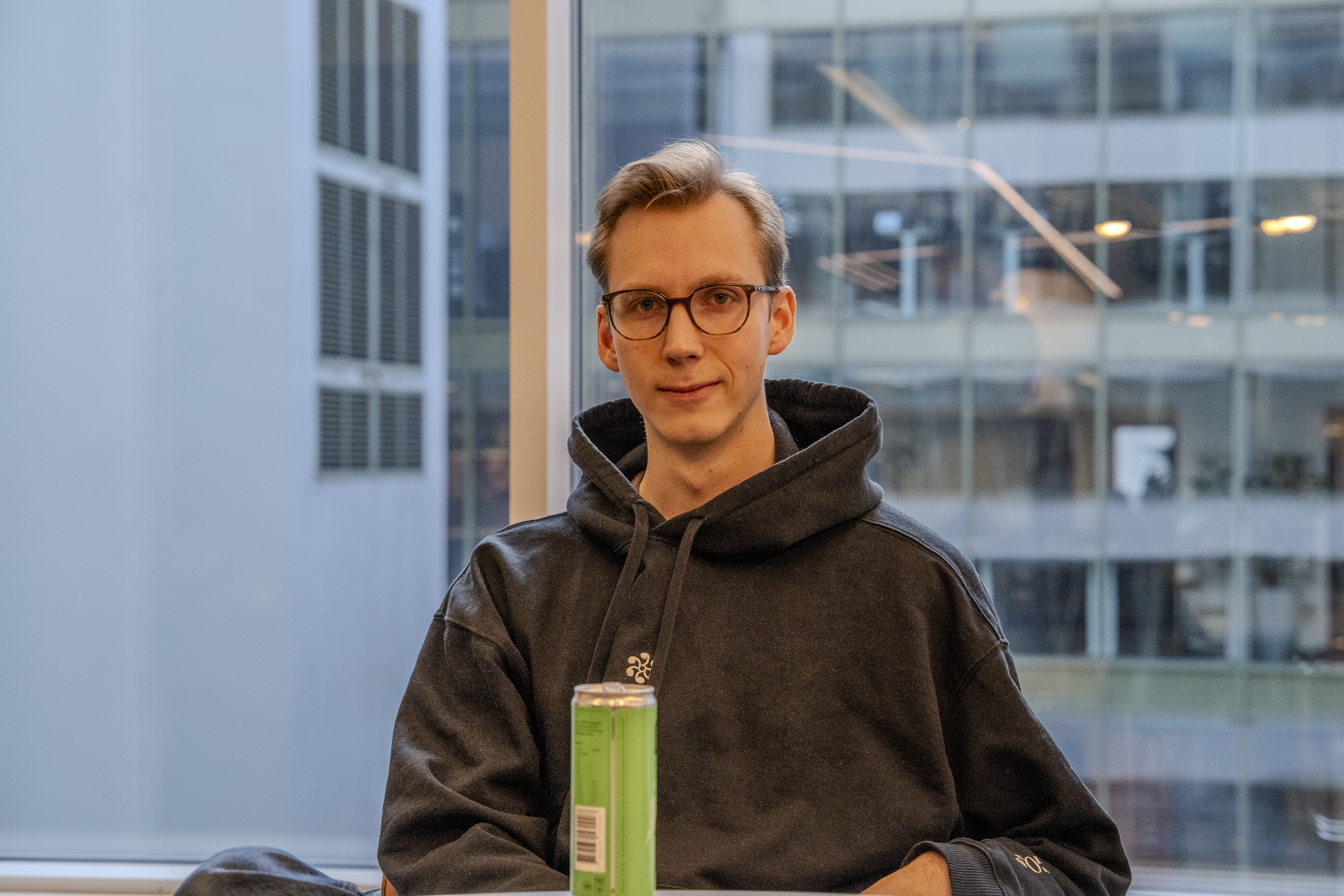 Max Junestrand at the Legora office