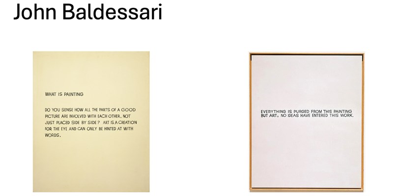 Citat. Baldessari