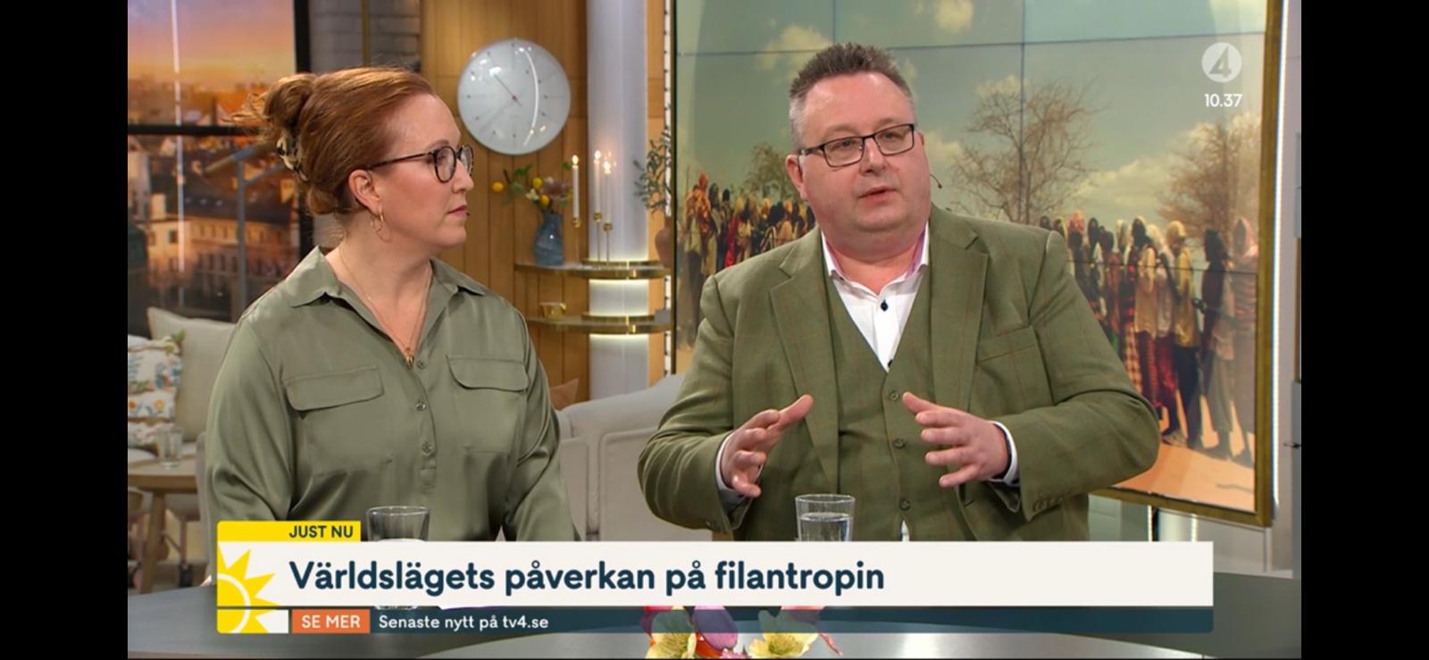 Stefan Einarsson and Christina Ljungberg