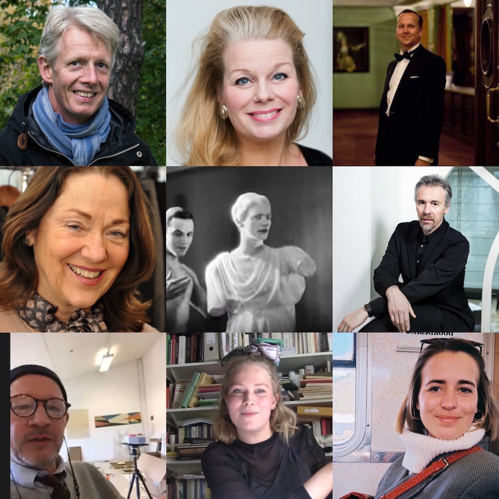 Participants in the Art Luxury course