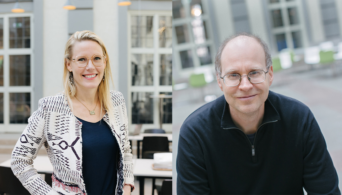 Photos of Anna Dreber and Magnus Johannesson