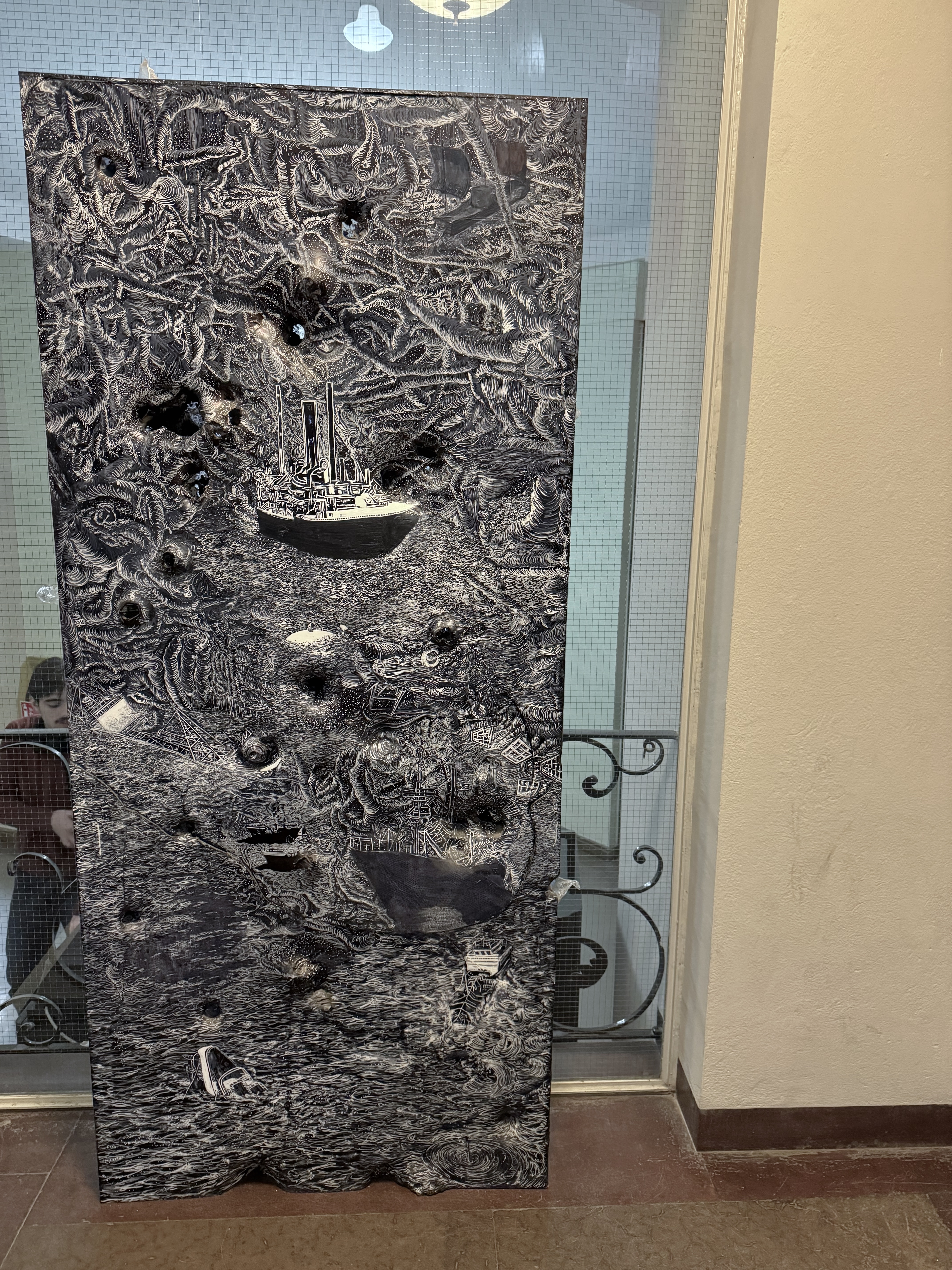 Viktor Rosdahl, Babylon by Boat, 2010, plexi