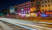 Red light district street