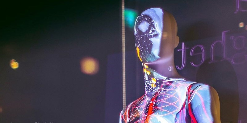 Image from the exhibition "Hyper Human" at Tekniska Museet in Stockholm