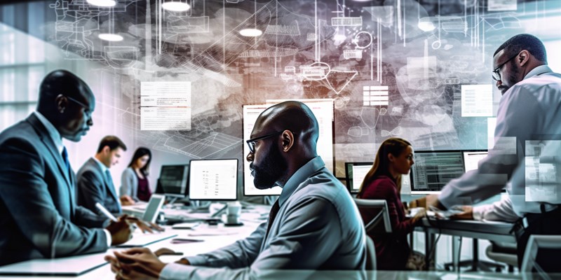 AndersReagan_a_collage_of_various_scenes_from_a_bustling_office_4f75a1d8-3219-4c6c-bdf9-a84b54c26319.png