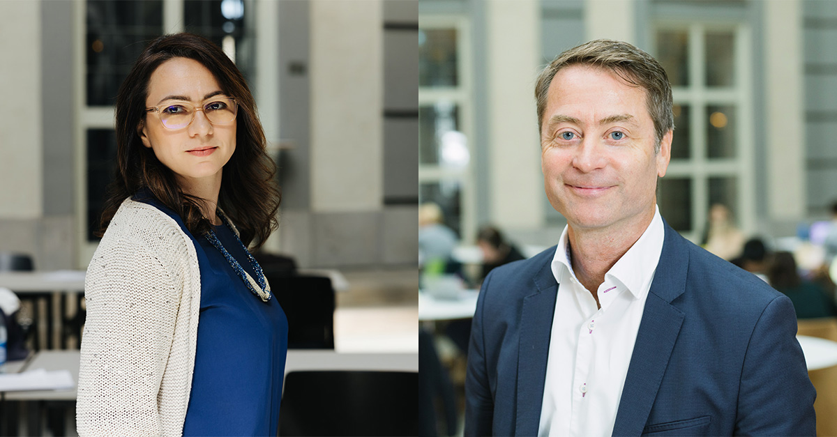 Photo of Maria Perrotta Berlin and Torbjörn Becker