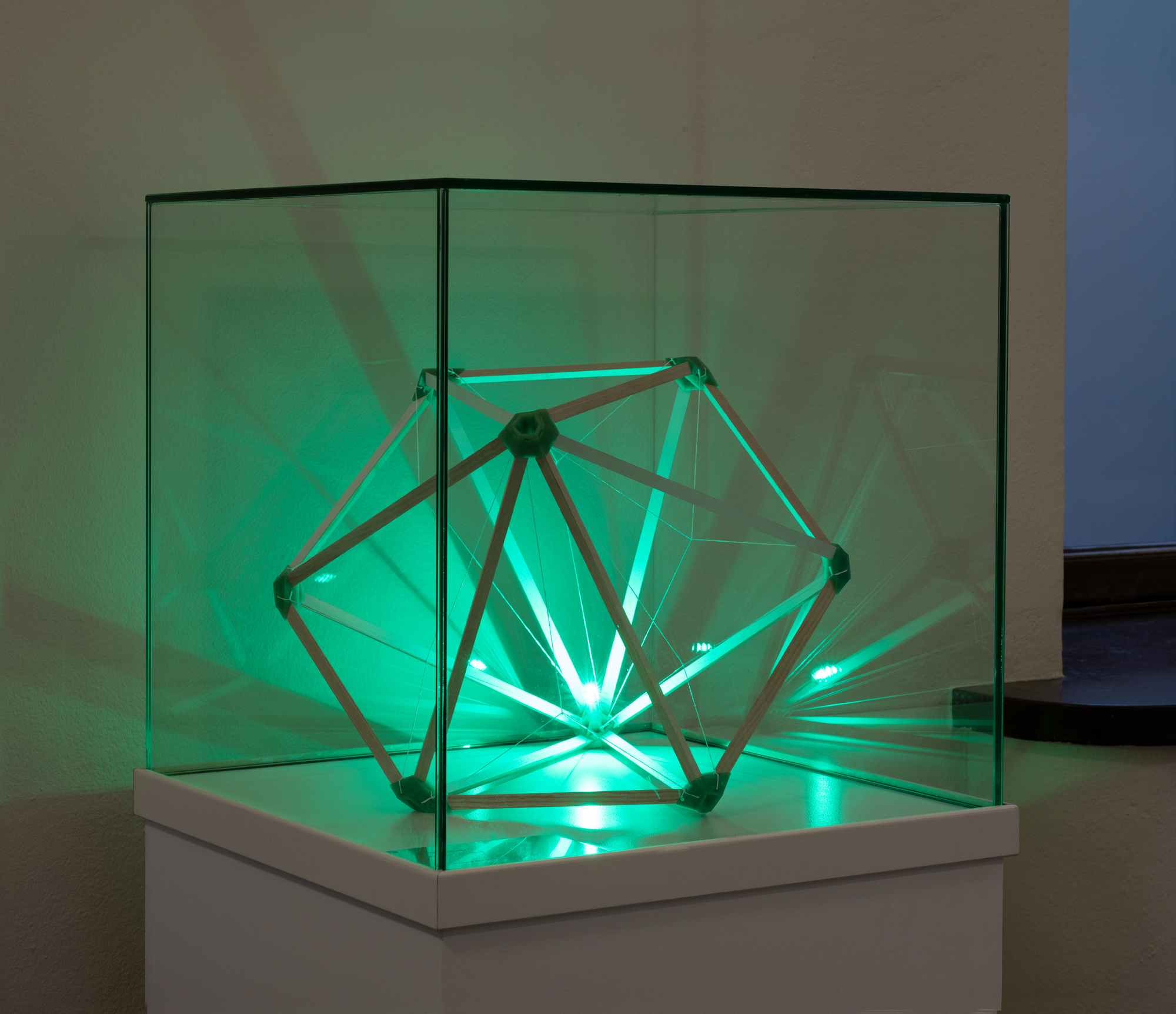 green light installation view