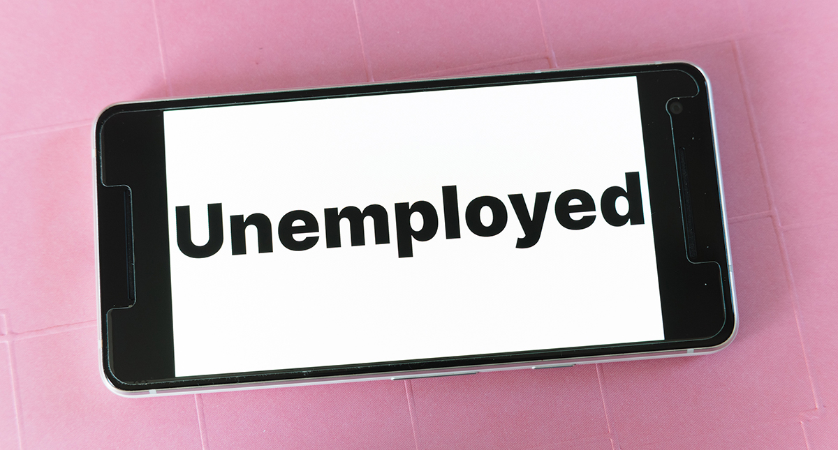 Smartphone displaying a text