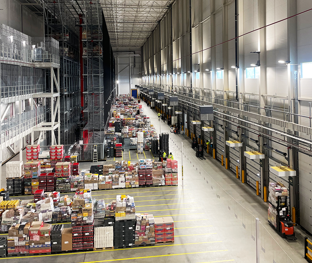 Picture of the DAGAB/Axfood Logistics Center.
