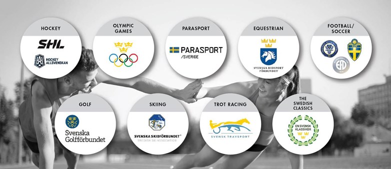 collection of logos of national sports organizations