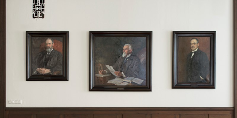 three portaits