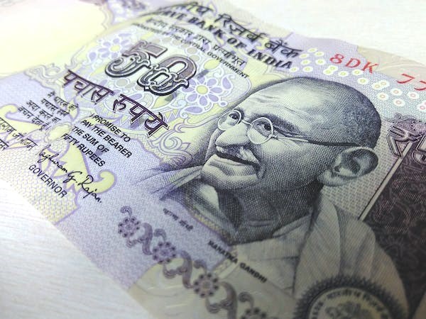 An Indian Rupee of 50