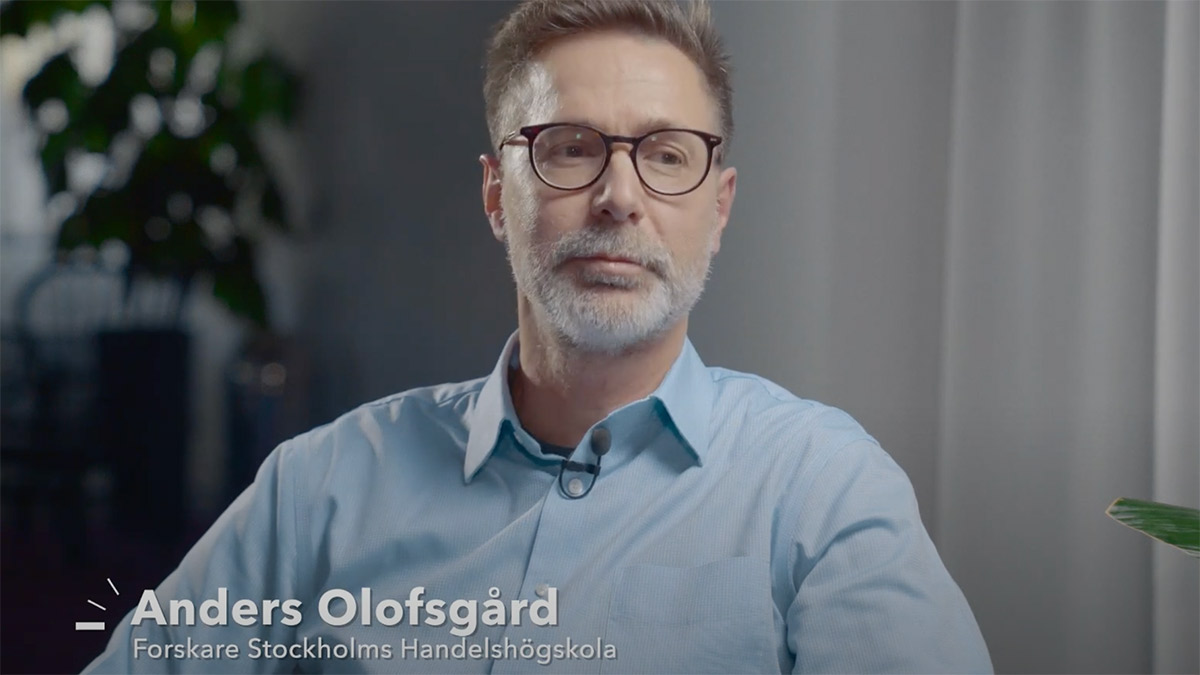 Anders Olofsgård in an interview with ForumCV