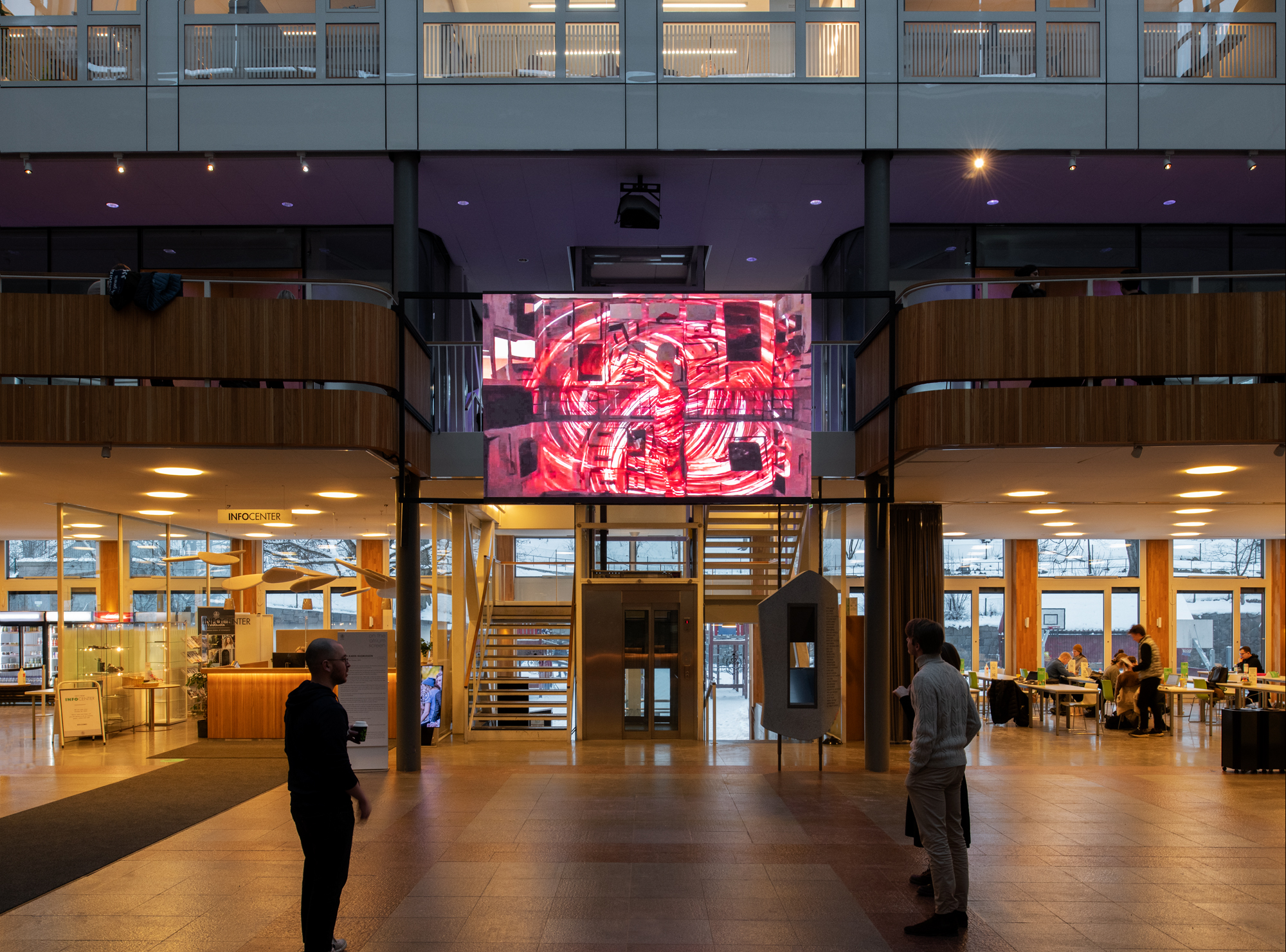 I Rummage Your Kitchen on the big screen at SSE