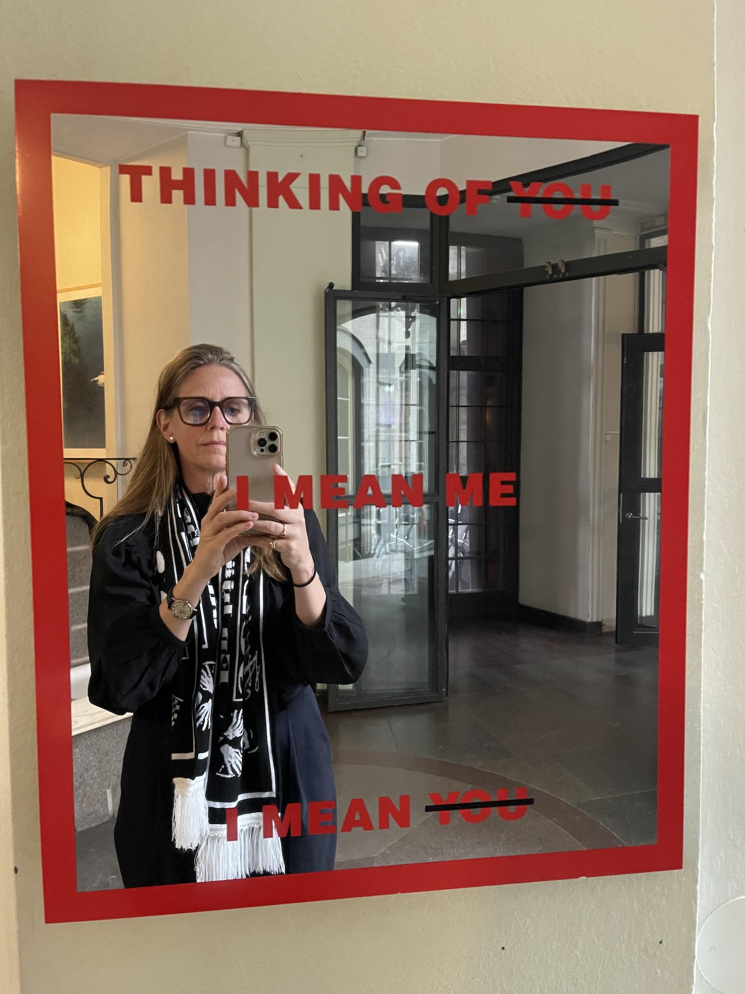 Untitled (Mirror) by Barbara Kruger - hhs.se - Stockholm