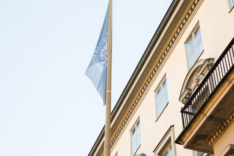 handels och flagga