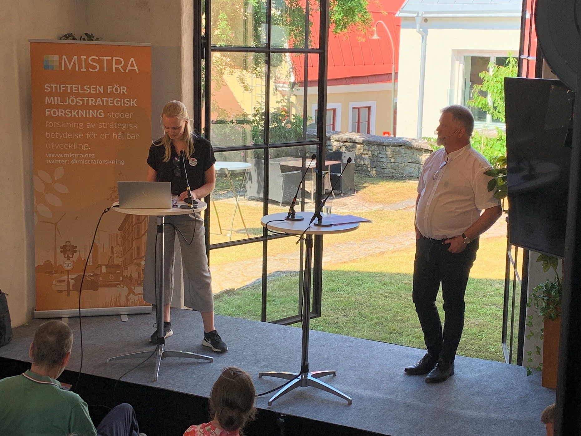 Margo Enthoven at Almedalen