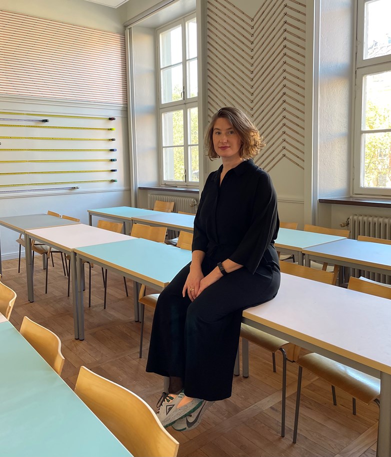 Emilia Cederberg in the Jacob Dahlgren Room
