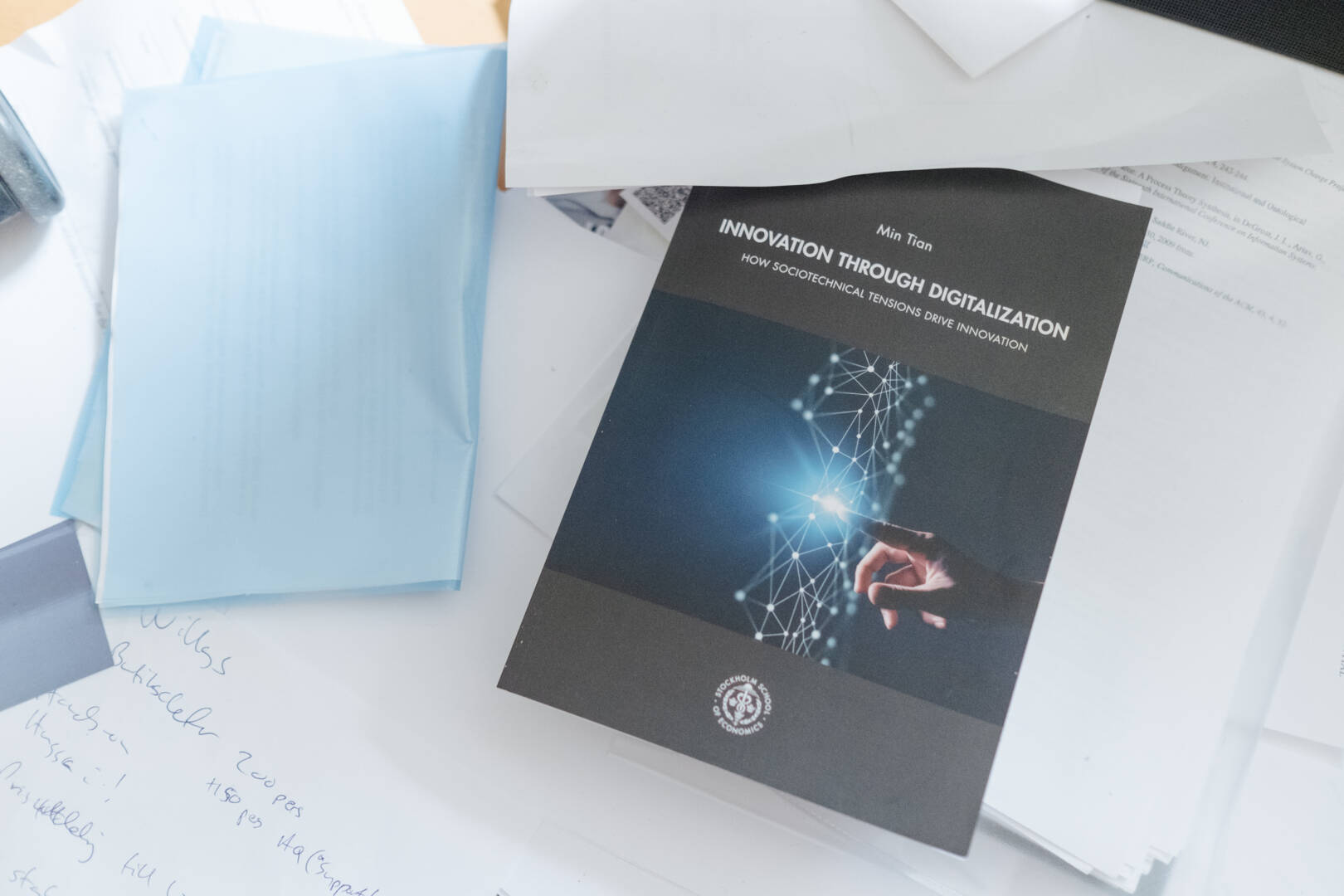 researchh public on a table