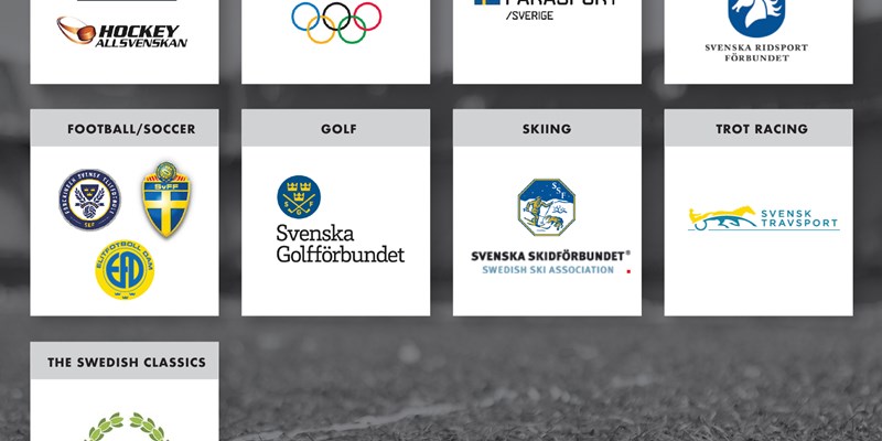 collection of logos of different sports associations