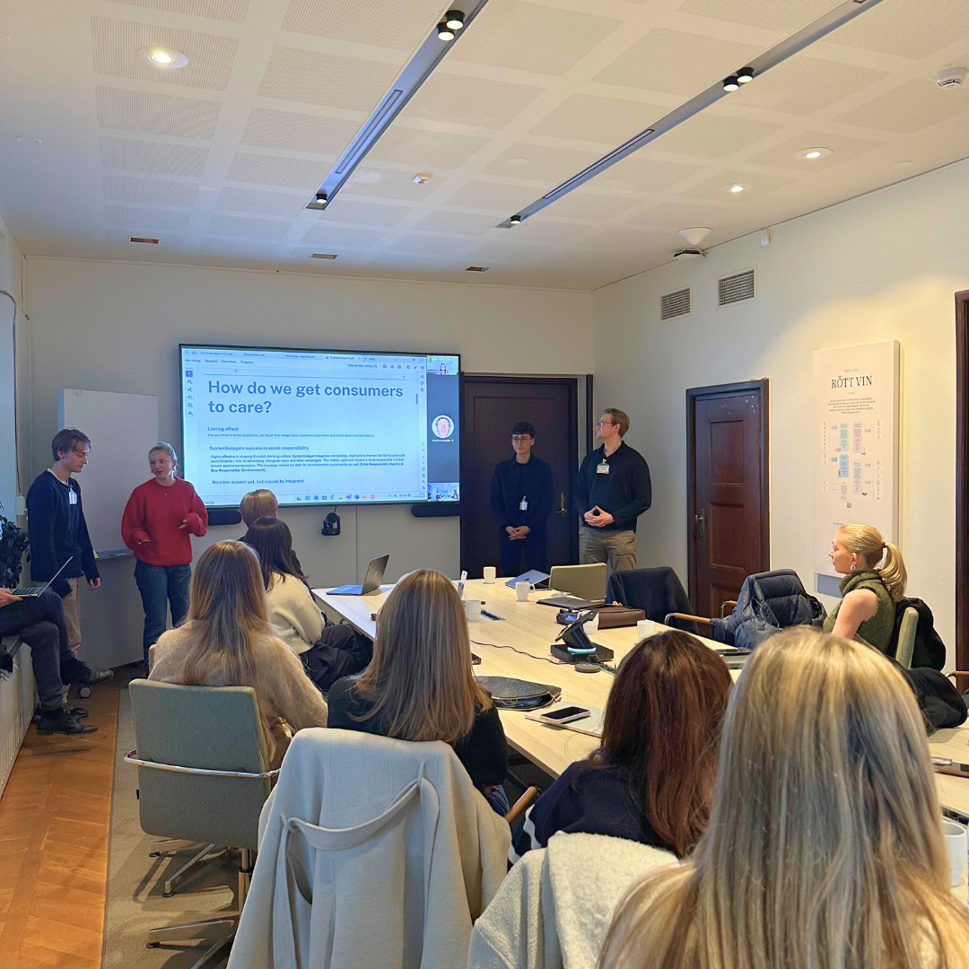 Workshop in a conference room at Systembolaget